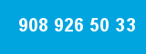 908 926 50 33 908 926 50 33